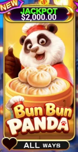 Bun Bun Panda as it appears in the Golden Dragon lobby