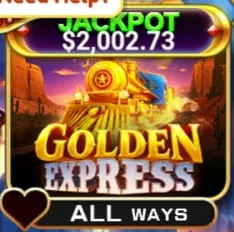 Golden Express as it appears in the Golden Dragon lobby