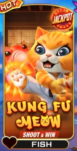 Kung Fu Meow as it appears in the Golden Dragon lobby