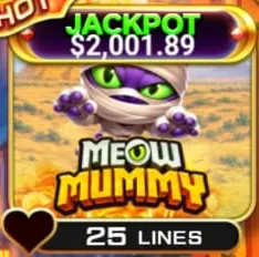 Meow Mummy as it appears in the Golden Dragon lobby