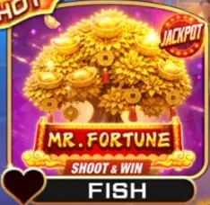 Mr. Fortune as it appears in the Golden Dragon lobby